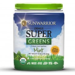 Sunwarrior Ormus Super Greens BIO mint 450 g