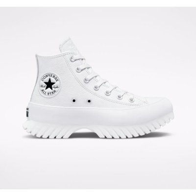 Converse Chuck Taylor All Star Lugged 2.0 Leather white/egret/black – Zboží Mobilmania