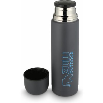 Zulu Termoska Vacuum Flask šedá modrá 750 ml