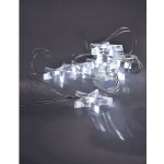 Solight LED vánoční řetěz hvězdy 1,5m 10x LED 2x AA bílé světlo – Hledejceny.cz