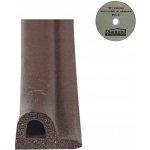 Vorel TO-76757 Těsnění do oken a dveří samolepící 9x 7,4 mm TYP D 100 m bílé – Hledejceny.cz