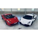 Adrenalinová kombinační jízda v supersportech Lamborghini Gallardo a Ferrari 458 Italia v Praze – Hledejceny.cz