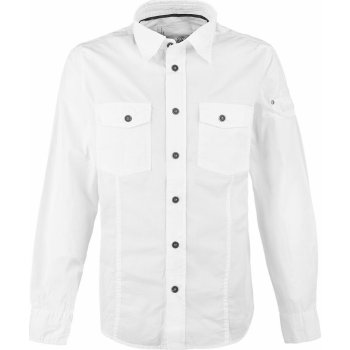 Brandit slim fit shirt bílá