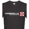 Pánské Tričko Bezvatriko tričko Umbrella Corporation Canvas tričko s krátkým rukávem Černá