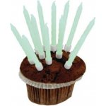 Amscan Dortové svíčky zářící světlé modrozelené – Zbozi.Blesk.cz