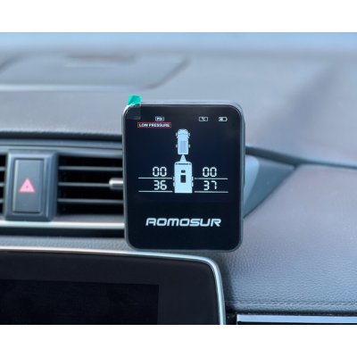 TPMS01-2 TPMS kontrola tlaku v pneumatice přívěsného vozíku / karavanu 2 externí čidla – Sleviste.cz