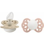 Bibs Infinity anatomické dudlíky silikon 2 ks Vanilla Nočný / Blush Nočný – Zbozi.Blesk.cz