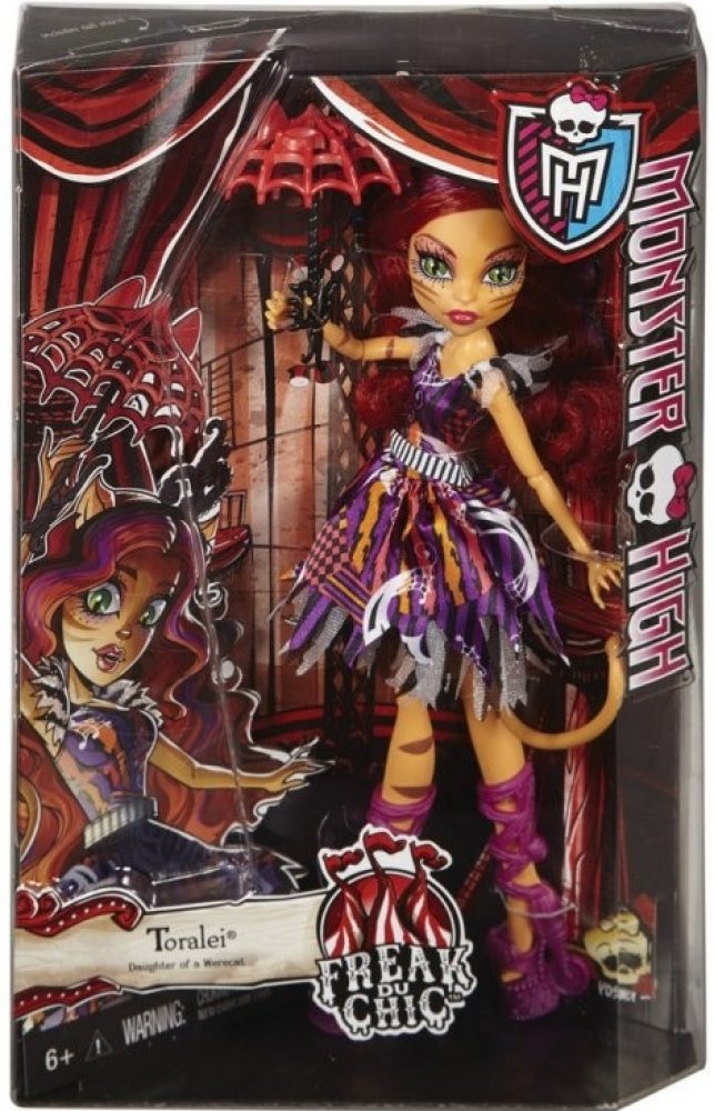 Mattel Monster High Toralei Stripe Freak du Chic | Srovnanicen.cz