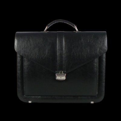 REAbags aktovka 7173 černá nikl 15 L – Zboží Dáma