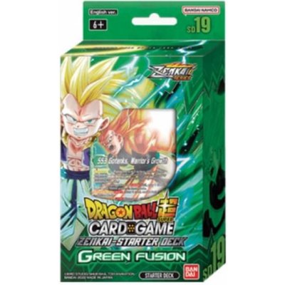 Bandai DragonBall Super Card Game Starter Deck SD19 Zenkai Series Green Fusion – Zboží Mobilmania