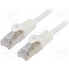 síťový kabel Gembird PP6-0.5M/W Patch, F/UTP, 6, lanko, CCA, PVC, 0,5m, bílý