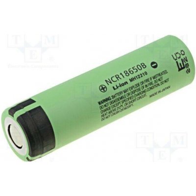 PANASONIC NCR18650B Akum: Li-Ion; 18650,MR18650; 3,6V; 3350mAh; Ø18,2x65mm; 1ks. – Zboží Živě