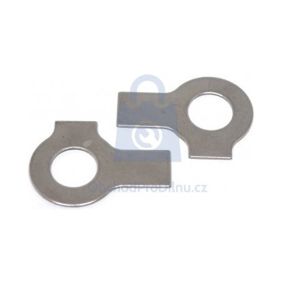 Podložka pojistná se dvěma jazýčky, DIN 463, nerez A2 10,5, balení 50 ks – Hledejceny.cz