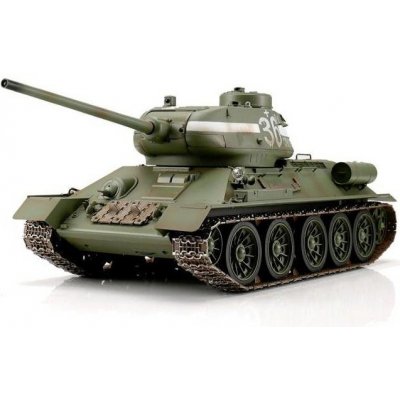 Torro RC tank T34/85 IR zelený RTR proporcionální 1:16