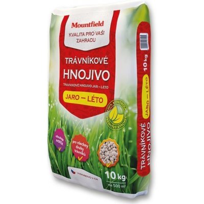 Mountfield trávníkové hnojivo JARO-LÉTO 10 kg – Zboží Dáma