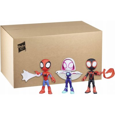 Hasbro Marvel Spidey a jeho přátelé sada 3 velké – Hledejceny.cz