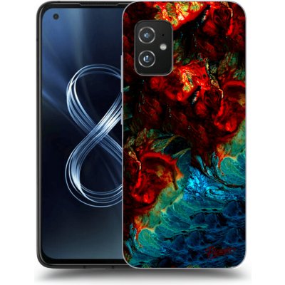 Pouzdro Picasee silikonové Asus Zenfone 8 ZS590KS - Universe čiré