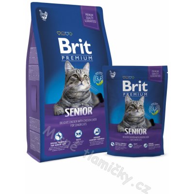 Brit cat senior Premium 0,8 kg – Hledejceny.cz