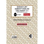 Baloušek Tisk PT142 Dodací list - daňový doklad, A5, samopropisovací, číslovaný – Zboží Živě
