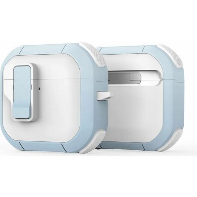 Dux Ducis PECP odolné pouzdro / kryt pro Apple AirPods 4 / AirPods 5, bílá / modrá – Zboží Živě