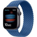 Apple Watch řemínek, elastický, pro 38/40 mm, S, pletený, nylonový, modrý 318 DSN-11-00A – Hledejceny.cz
