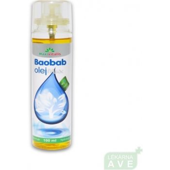 Maxivitalis Bio Baobab olej s dávkovačem 100 ml