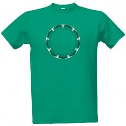 Tričko s potiskem Stargate pánské emerald