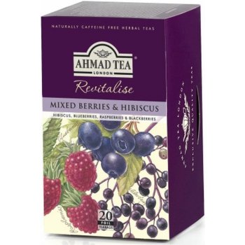 Ahmad Tea Mixed Berries & Hibiscus Revitalise 20 sáčků