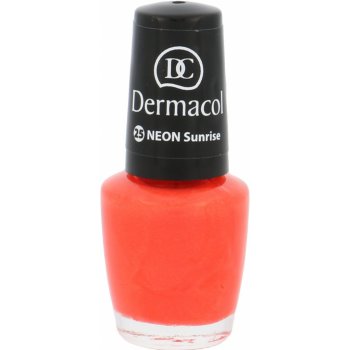 Dermacol Neonový lak na nehty 25 Sunrise 5 ml