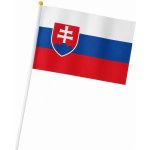 WARAGOD Mávající vlajka 30 x 40 cm, Slovensko – Hledejceny.cz