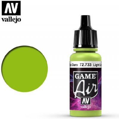 Vallejo Game Air: Light Livery Green 17ml airbrush barva na modely