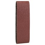 BOSCH 3dílná sada brusných pásů pro pásové brusky, červená kvalita 100, 75 x 533 mm 2609256219 – Zboží Dáma