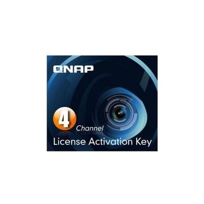 QNAP licenční balíček pro kamery - 4 kamery LIC-SW-SURVEILLANCE-4CH-EI – Zboží Mobilmania