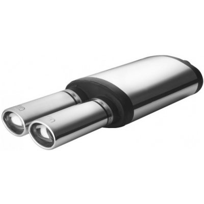 Ulter Sport Sportovní výfuk s dvojitou koncovkou 2 x 95x65 mm – Hledejceny.cz