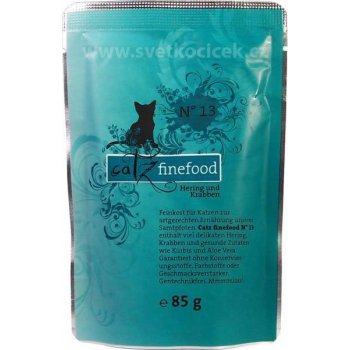 Petnature Catz Finefood 13 sleď & krevety 85 g