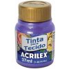 Barva na textil Acrilex Barva na textil 37 ml metalická fialová 516