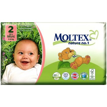 MOLTEX nature no. 1 Mini 3-6 kg 42 ks