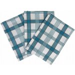 Sleep-well Utěrky extra savé Káro modré Utěrka Ba Extra savá 50x70 Káro modré 3 ks – Sleviste.cz