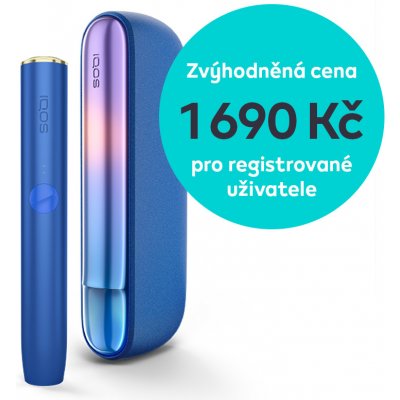 Zařízení pro zahřívaný tabák 1 700 Kč a více, IQOS – Heureka.cz