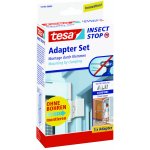 Tesa Insect Stop Sada pro zavěšení rámu COMFORT bez vrtání antracitová RAL 7016, pro dveře max. 1,2 × 2,4m – Sleviste.cz
