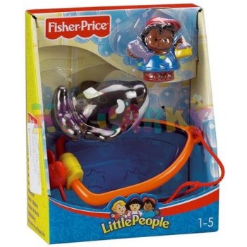 Fisher-Price Little People Vodní svět Delfín s vorem