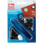 Prym Průchodky s podložkou 8 mm, 24 ks, černý nikl – Hledejceny.cz