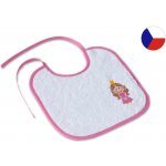 Veba Lota bílá s výšivkou Princezna růžová lemovka – Hledejceny.cz