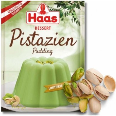 HAAS puding pistáciová příchuť 37g – Zboží Mobilmania