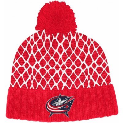 Adidas Pánská zimní čepice Columbus Blue Jackets NHL 2019 20 Goal Net Pudelmütze – Hledejceny.cz