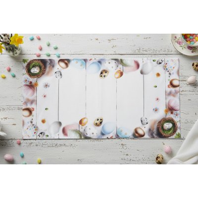 Mybesthome Velikonoční ubrus běhoun na stůl EASTER V. 50x100 cm – Zboží Mobilmania