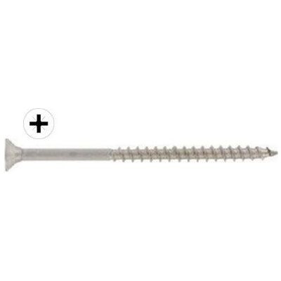 vrut univerzální 5*50/30mm NEREZ A2 zápustná hlava, částečný závit PZ – Hledejceny.cz