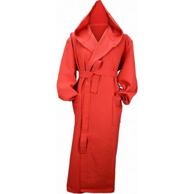 ARTG župan Robezz s kapucí vaflová struktura lehký a savý červená ohnivá – Hledejceny.cz