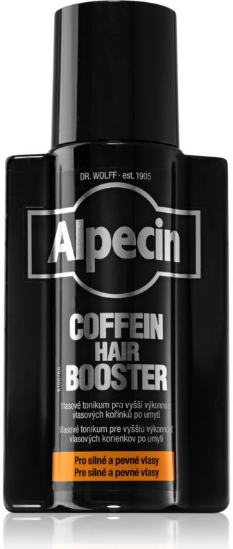 Alpecin Coffein Hair Booster vlasové tonikum pro podporu růstu vlasů 200 ml