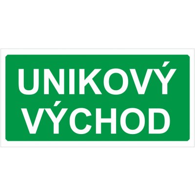 ÚNIKOVÝ VÝCHOD text samolepící vinylová fólie 200 x 100 mm – Zboží Dáma